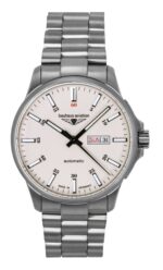 Bauhaus Aviation Titanium Beige Dial Automatic 2866M5 100M Men's Watch