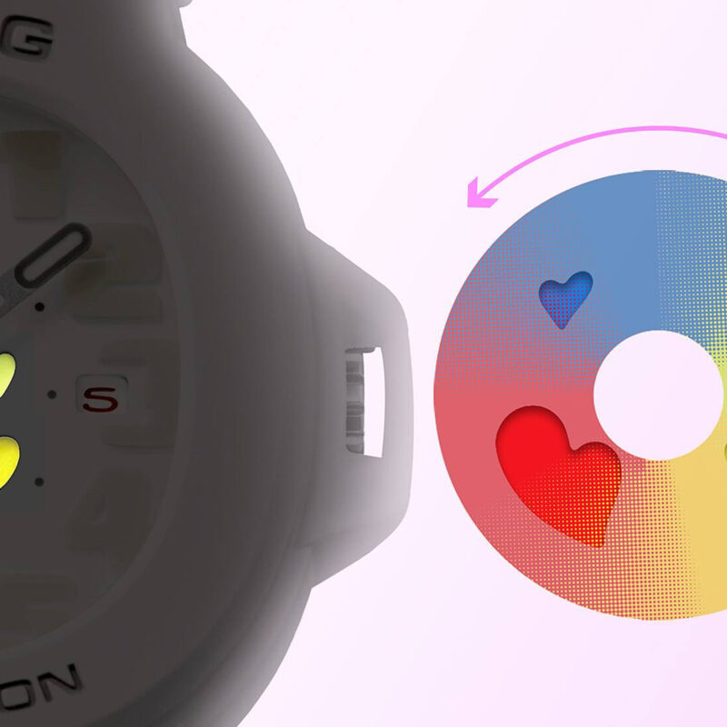 Casio Baby-g Playful Heart Series - Pink (BGA-10-4AER) Women's Watch_2