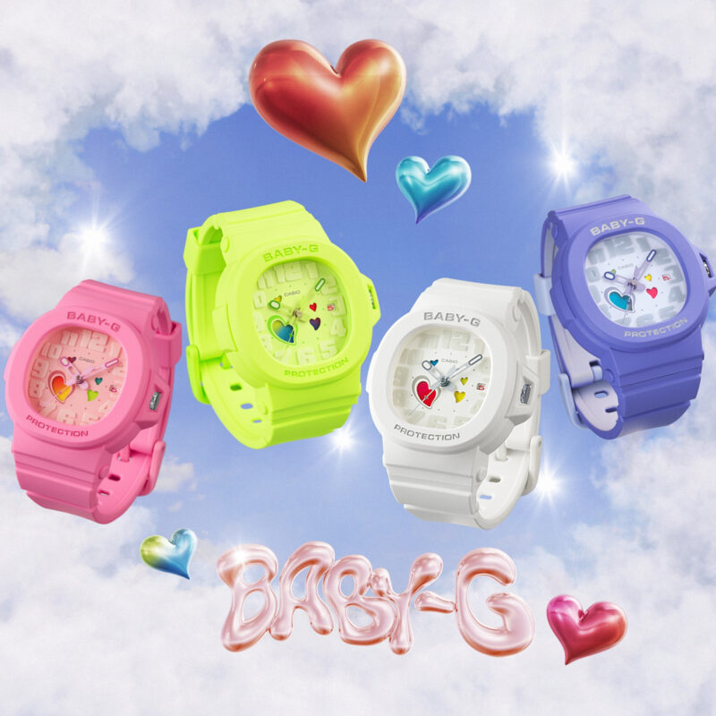 Casio Baby-g Playful Heart Series - Pink (BGA-10-4AER) Women's Watch_4