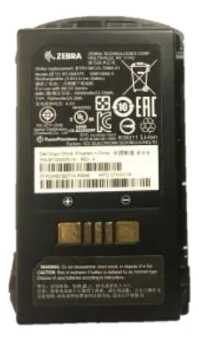 Battery Pack;Lithium ION;PP+ MC33XX Series Extended Capacity Battery QTY-1 (BTRY-MC33-70MA-01)