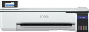Epson SureColor SC-F501; Large Format Printers; 24 '' (61.0 cm); 4 Ink Cartridges; KCYM; 2.400 x 1.200 DPI; Touchscreen; Panel: (C11CJ58301A0)
