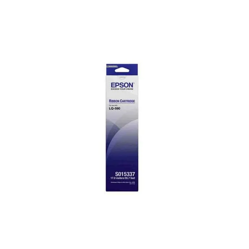 Epson SIDM Black Ribbon Cartridge for LQ-590 (C13S015337BA)