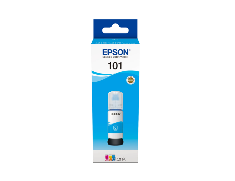 Epson 101 Ecotank Cyan ink bottle (70ml) (C13T03V24A)_1