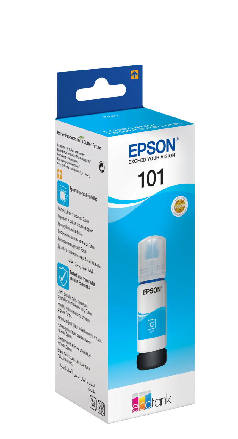 Epson 101 Ecotank Cyan ink bottle (70ml) (C13T03V24A)_2