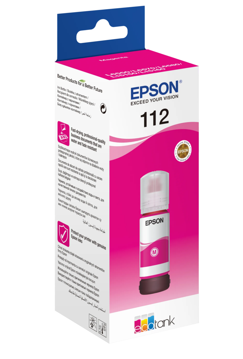 Epson 112 EcoTank Pigment Magenta ink bottle (70 ml) (C13T06C34A)_1
