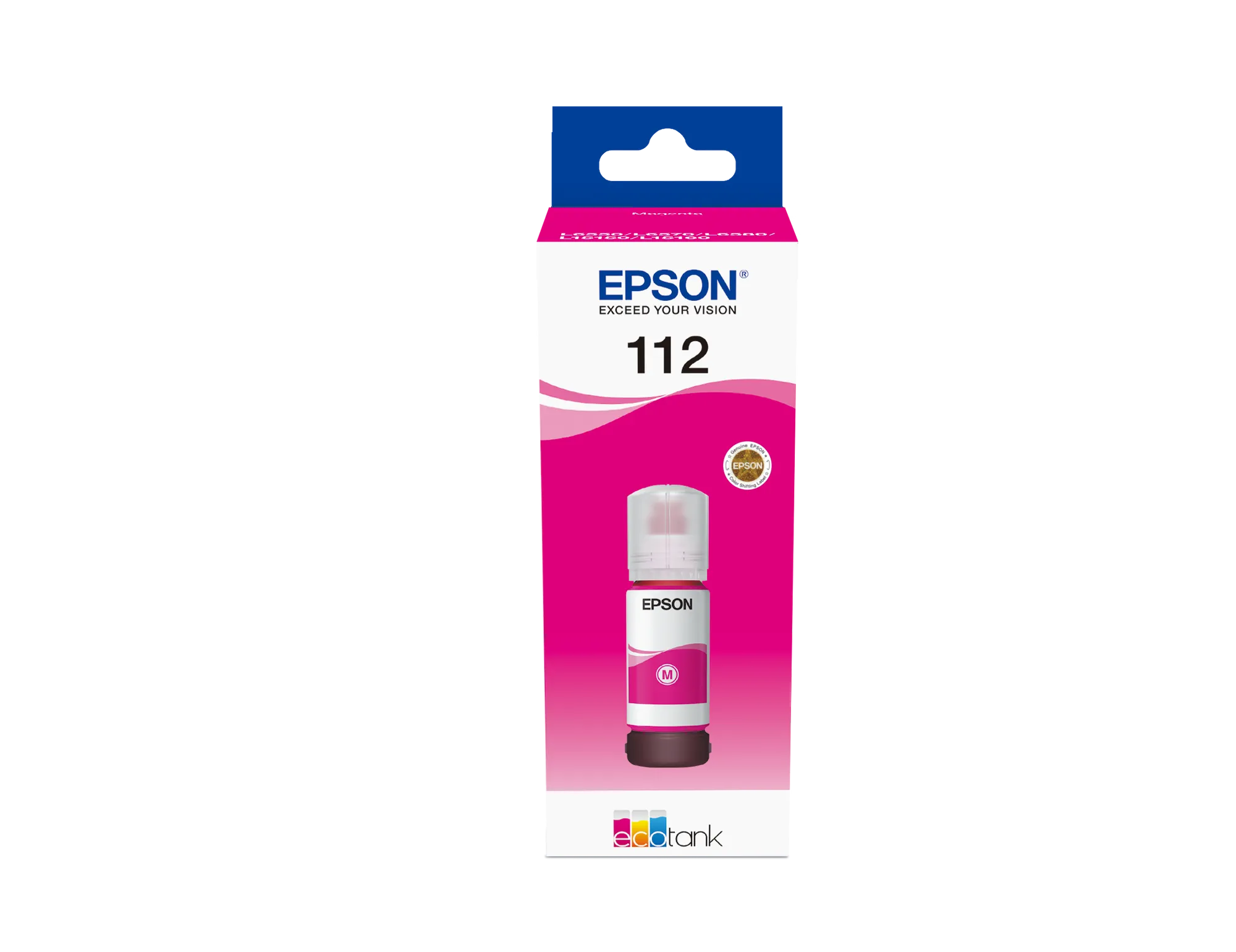 Epson 112 EcoTank Pigment Magenta ink bottle (70 ml) (C13T06C34A)