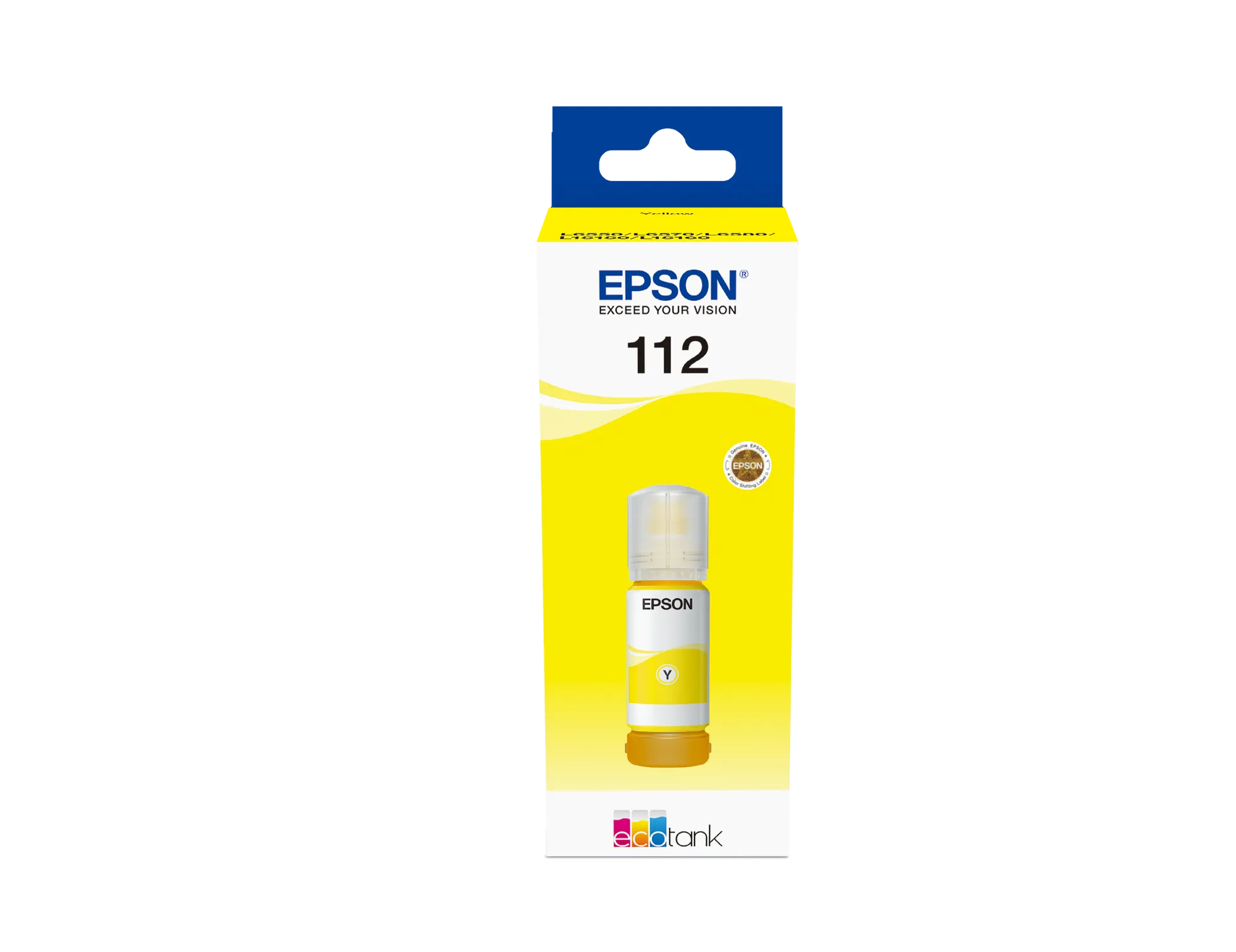 Epson 112 EcoTank Pigment Yellow ink bottle (70 ml) (C13T06C44A)