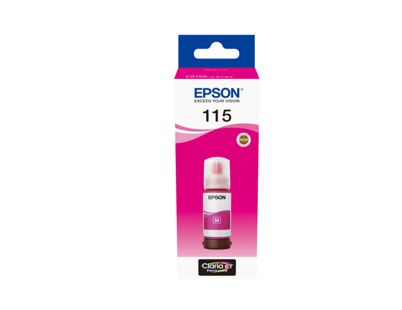 Epson 115 EcoTank Magenta ink bottle (70 ml) (C13T07D34A)