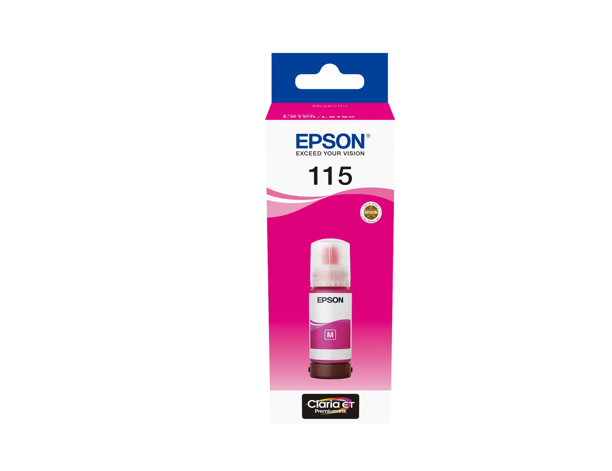 Epson 115 EcoTank Magenta ink bottle (70 ml) (C13T07D34A)