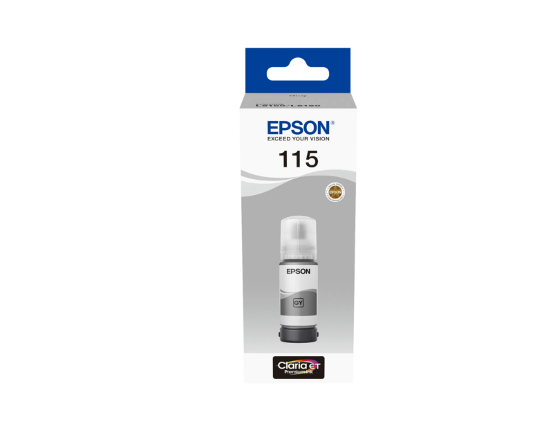 Epson 115 EcoTank Grey ink bottle (70 ml) (C13T07D54A)