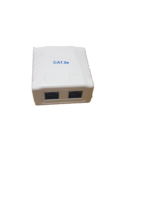 RCT- CAT5 WALLBOX DUAL PORT (CAT5EDWB)