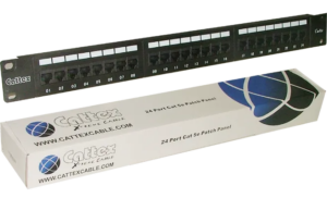 RCT 24 PORT CAT5E UTP PATCH PANEL (CATPATCH5E24)