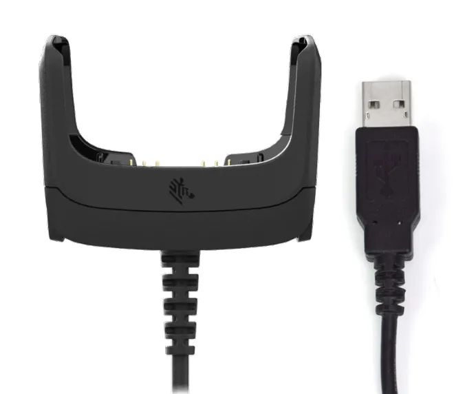 Zebra Snap-on USB Communication/Charging Cable Cup. Requires USB Power Supply PWR-WUA5V12W0xx (“xx'' denotes country specific pl (CBL-RFD49-USB1-01)
