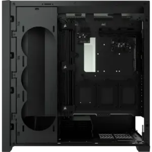 5000X RGB Black Tempered Glass Mid-Tower; 2x 3.5'' |  4x 2.5'' Drive Bays; Up to 360mm Radiator compatible; 3x 120mm fan incl (CC-9011212-WW)