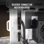 6500X RGB Mid-Tower White Dual Chamber PC Case; 2x 3.5'' |  2x 2.5'' Drive Bays; 360mm Radiator compatible; 3x 120mm fan incl (CC-9011270-WW)