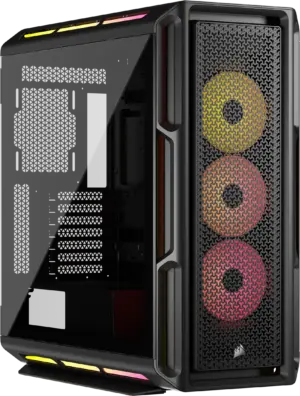Corsair iCUE LINK 5000T LX RGB Mid-Tower PC Case; Black (CC-9011298-WW)_3