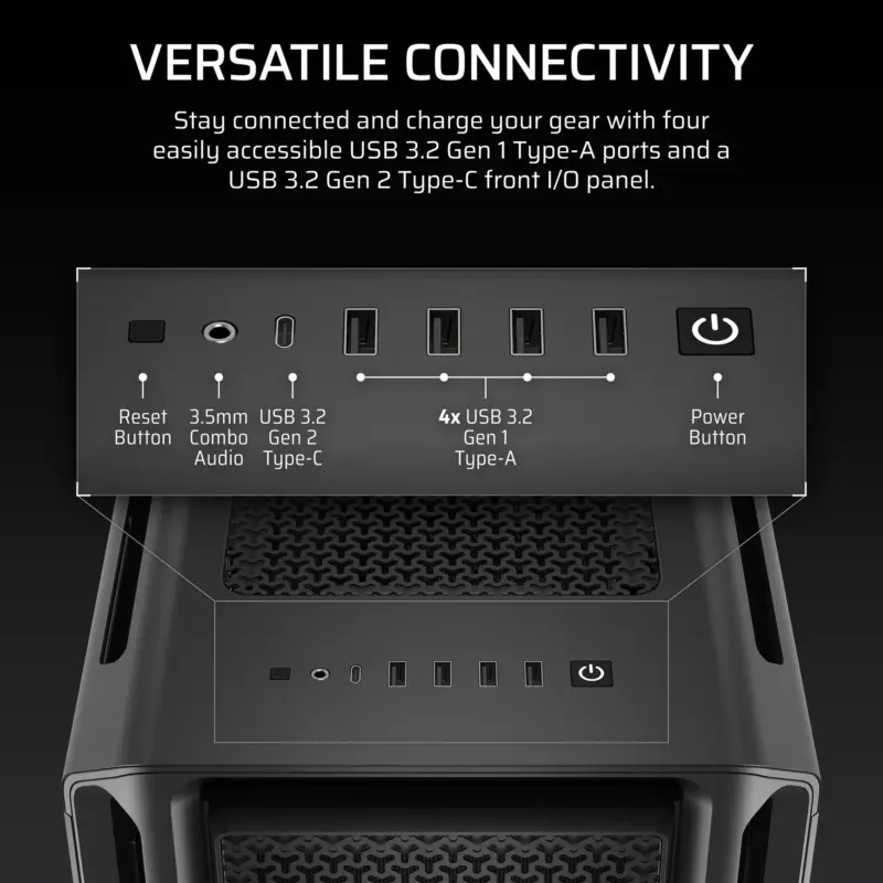5000T Mid-Tower PC Case; Black (CC-9011300-WW)_2