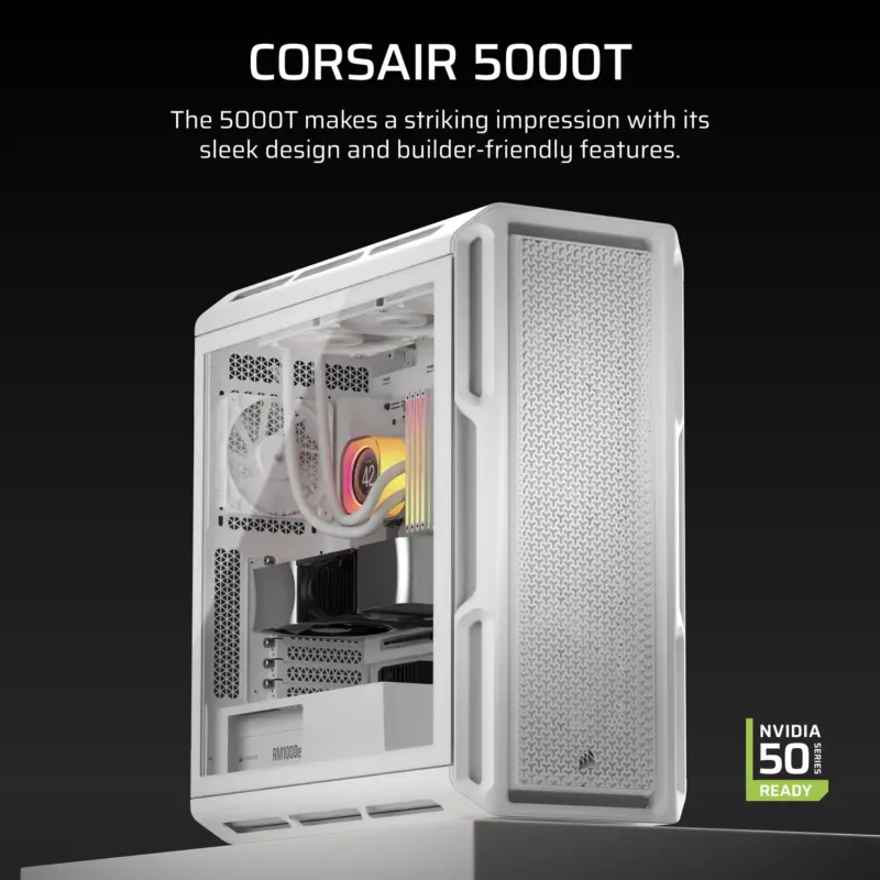5000T Mid-Tower PC Case; White (CC-9011301-WW)_6