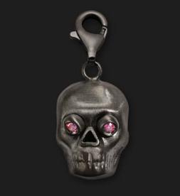 Ambrosini Jewels - Charm Argento 925° Teschio Finitura Brunita (CHT 03)  JEWELRY_main