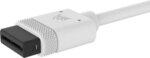 CORSAIR iCUE LINK Cable; 2x 200mm with Straight connectors; White (CL-9011128-WW)