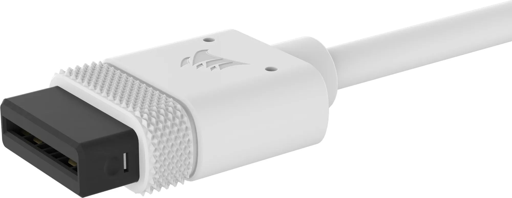 CORSAIR iCUE LINK Cable; 2x 200mm with Straight connectors; White (CL-9011128-WW)