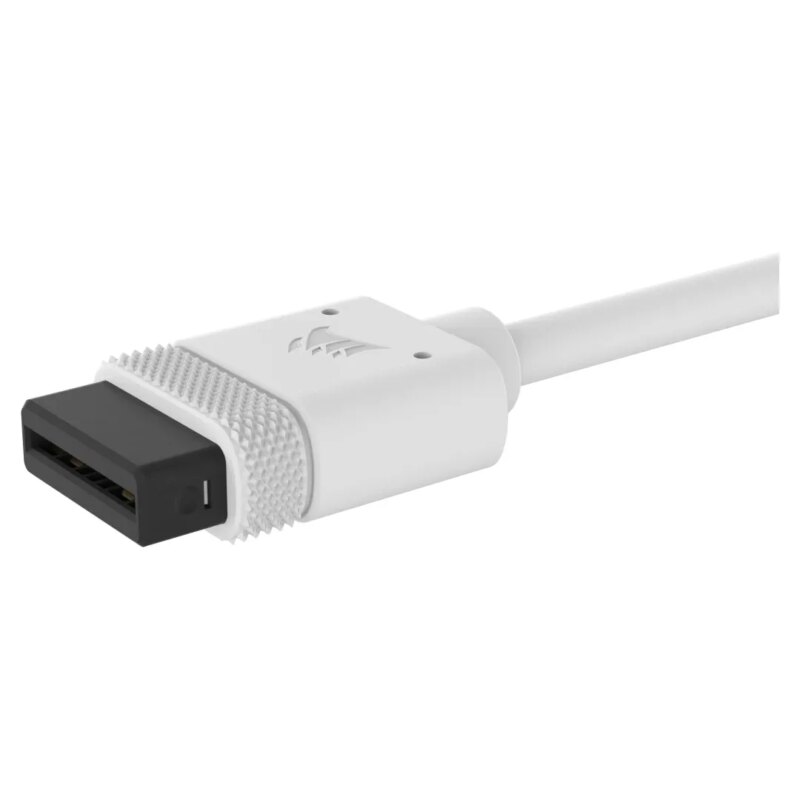 CORSAIR iCUE LINK Cable; 2x 100mm with Straight connectors; White (CL-9011129-WW)_3