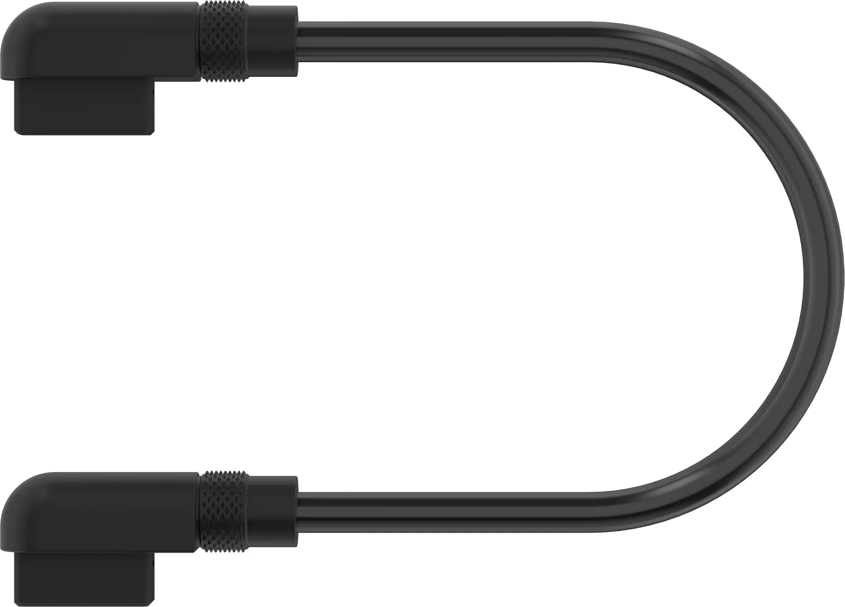 CORSAIR iCUE LINK Cable; 2x 135mm with Slim 90° connectors; Black (CL-9011133-WW)