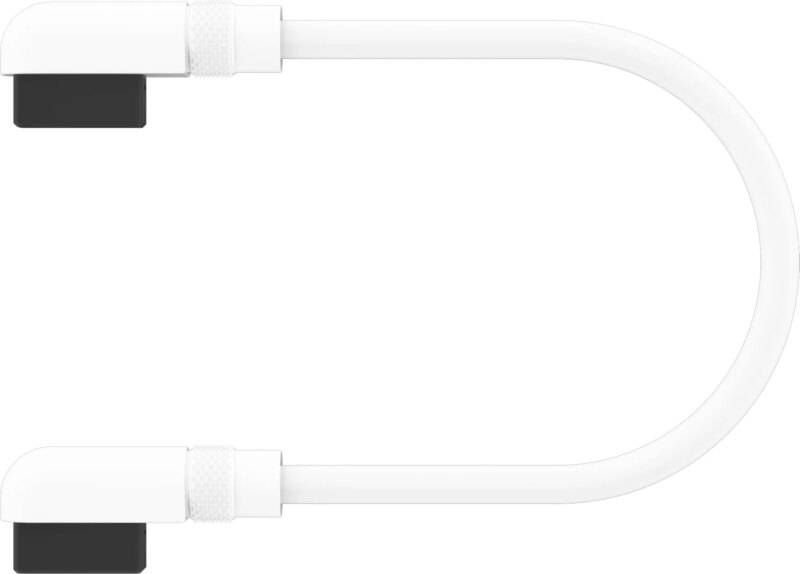 CORSAIR iCUE LINK Cable; 2x 135mm with Slim 90° connectors; White (CL-9011134-WW)_3