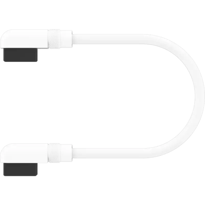 CORSAIR iCUE LINK Cable; 2x 135mm with Slim 90° connectors; White (CL-9011134-WW)_4