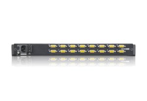 16P PS/2 USB VGA 19'' LCD KVM Switch W/(USA KB/SPKB)/W/(US/EU) CORD ATEN (CL1316N)
