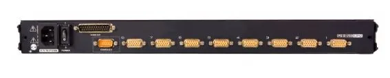 ATEN 17'' 8 Port PS/2-USB VGA LCD KVM Combo KVM with an Extra Console port and USB peripheral support W/(US99KB/USKB/SPKB/OUTKB) (CL5708M)