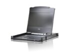 17'' wide Screen Full HD LCD console support USB DVI; HDMI; VGA W/(US99KB/USKB/SPKB)/W/(US/EU) CORD/(LONG RACK) ATEN TECH (CL6700MW)