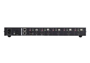 ATEN 4-Port USB HDMI Multi-View KVMP Switch. (inlc. cables & Rack kit) (CM1284)