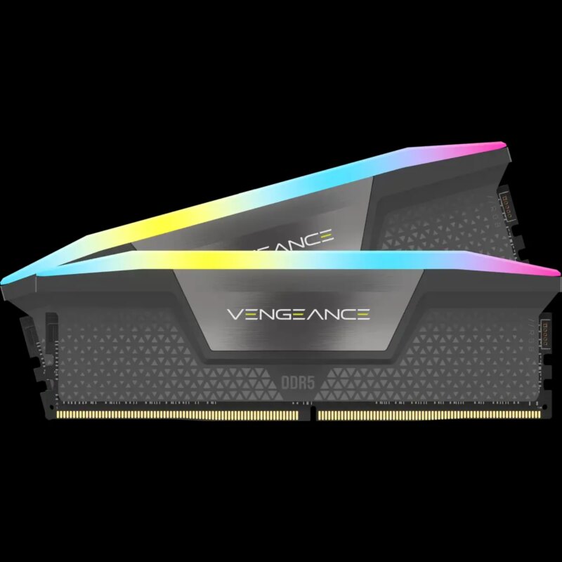 Corsair VENGEANCE RGB DDR5 32GB (2 x 16GB) DDR5 5200 CL40-40-40-77 1.25V Intel XMP & AMD EXPO - GREY. (CMH32GX5M2B5200Z40K)_6