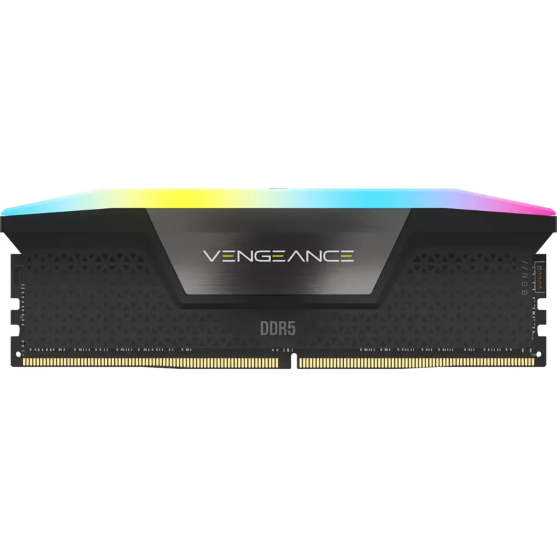 Corsair VENGEANCE RGB DDR5 32GB (2 x 16GB) DDR5 7200 CL34-44-44-96 1.45V Intel XMP - BLACK. (CMH32GX5M2X7200C34)_1
