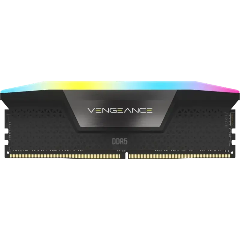 Corsair VENGEANCE RGB DDR5 48GB (2 x 24GB) DDR5 7200 CL36-46-46-116 1.40V Intel XMP - BLACK (CMH48GX5M2B7200C36)_2