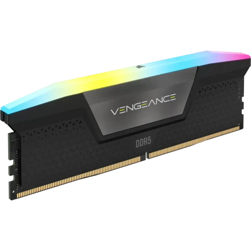 Corsair VENGEANCE RGB DDR5 48GB (2 x 24GB) DDR5 7200 CL36-46-46-116 1.40V Intel XMP - BLACK (CMH48GX5M2B7200C36)_6