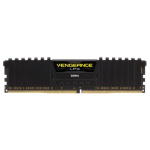 Corsair VENGEANCE® LPX 32GB (1 x 32GB) DDR4 DRAM 3000MHz C16 Memory Single Dimm - Black (CMK32GX4M1D3000C16)