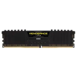 Corsair VENGEANCE® LPX 8GB (1 x 8GB) DDR4 DRAM 3000MHz C16 Memory Module16-20-20-38; 1.2V; Black (CMK8GX4M1D3000C16)