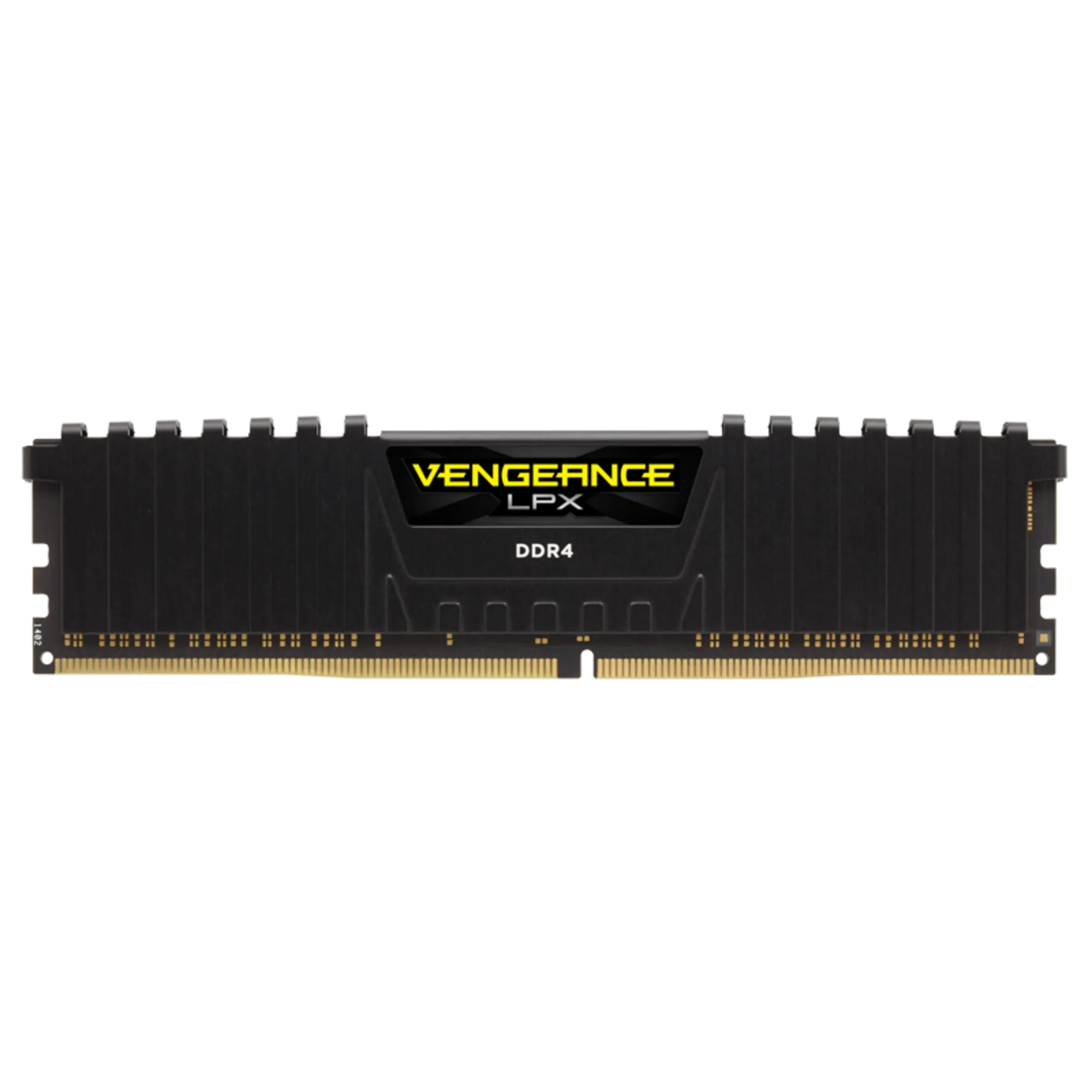 Corsair VENGEANCE® LPX 8GB (1 x 8GB) DDR4 DRAM 3000MHz C16 Memory Module16-20-20-38; 1.2V; Black (CMK8GX4M1D3000C16)