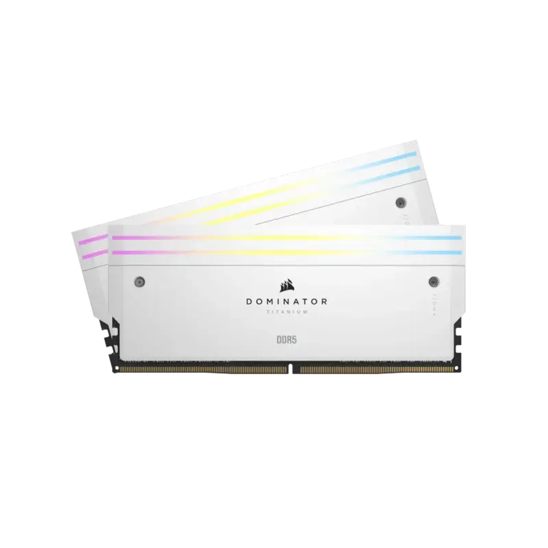 Corsair DOMINATOR TITANIUM 32GB (2 x 16GB) DDR5 7200 CL34-44-44-96 1.45V Intel XMP - WHITE (CMP32GX5M2X7200C34W)_3