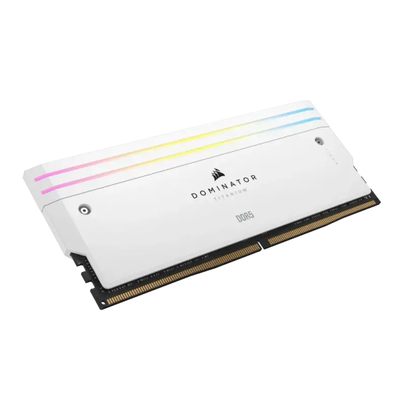 Corsair DOMINATOR TITANIUM 32GB (2 x 16GB) DDR5 7200 CL34-44-44-96 1.45V Intel XMP - WHITE (CMP32GX5M2X7200C34W)_8