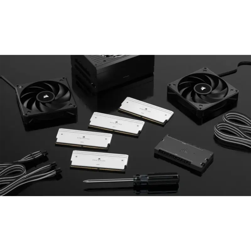 Corsair DOMINATOR TITANIUM 32GB (2 x 16GB) DDR5 7200 CL34-44-44-96 1.45V Intel XMP - WHITE (CMP32GX5M2X7200C34W)_9
