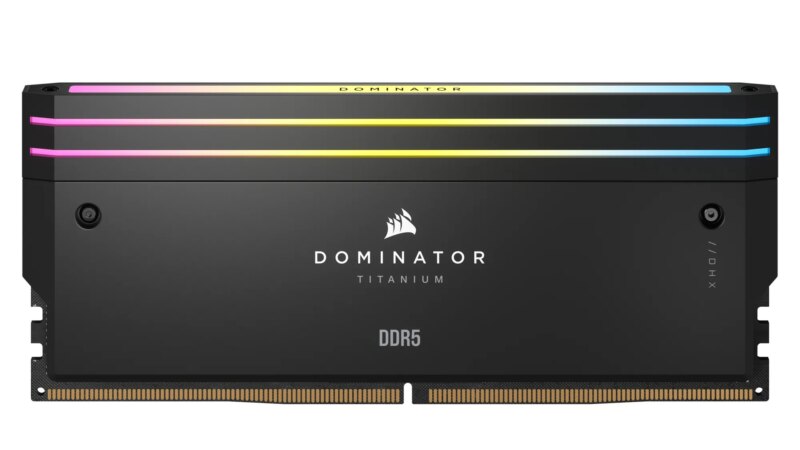 Corsair DOMINATOR TITANIUM 48GB (2 x 24GB) DDR5 7200 CL36-46-46-116 1.40V Intel XMP - BLACK (CMP48GX5M2X7200C36)_1