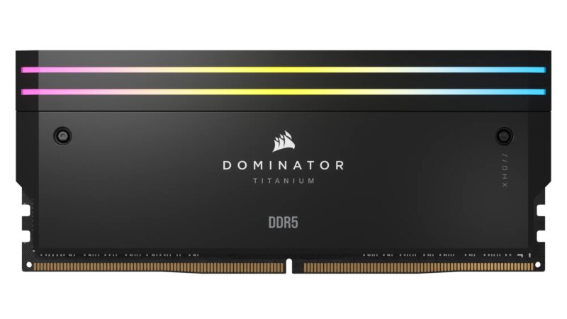 Corsair DOMINATOR TITANIUM 48GB (2 x 24GB) DDR5 7200 CL36-46-46-116 1.40V Intel XMP - BLACK (CMP48GX5M2X7200C36)_3