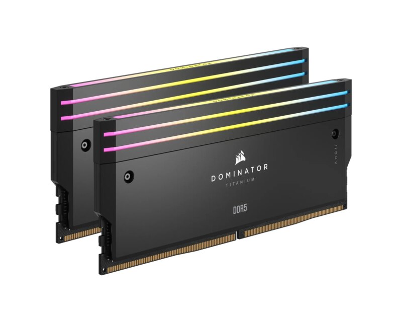 Corsair DOMINATOR TITANIUM 48GB (2 x 24GB) DDR5 7200 CL36-46-46-116 1.40V Intel XMP - BLACK (CMP48GX5M2X7200C36)_5