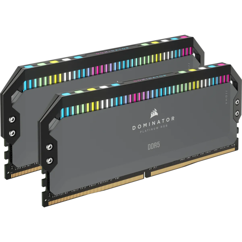 CORSAIR DOMINATOR RGB DDR5 32GB (2 x 16GB) DDR5 6000 CL30-36-36-76 1.40V Intel XMP & AMD EXPO - GREY. (CMT32GX5M2B6000Z30K)_4