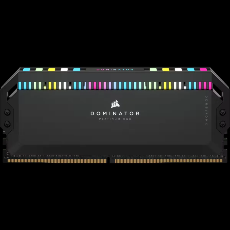 Corsair DOMINATOR RGB DDR5 32GB (2 x 16GB) DDR5 6400 CL32-40-40-84 1.40V Intel XMP - BLACK (CMT32GX5M2B6400C32)_4
