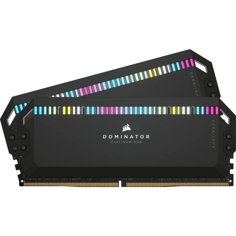 Corsair DOMINATOR PLATINUM RGB DDR5; 5200 64GB 2x32GB DIMM; 40-40-40-77; 1.25V Intel XMP (CMT64GX5M2B5200C40)_6