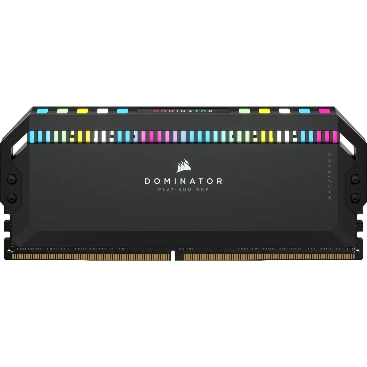 Corsair DOMINATOR PLATINUM RGB DDR5; 5200 64GB 2x32GB DIMM; 40-40-40-77; 1.25V Intel XMP (CMT64GX5M2B5200C40)